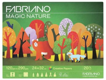 FEUILLES DE PAPIERS DE BRICOLAGE Magic nature