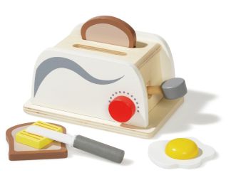 SET GRILLE-PAIN ET TOASTS EN BOIS