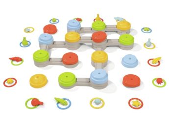 TEAMPLAY-SPEL De kleur van de dieren