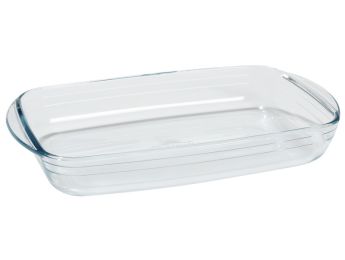 PLAT À FOUR EN VERRE O'CUISINE RECTANGLE 2,6 L