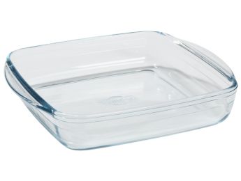 PLAT À FOUR EN VERRE O'CUISINE CARRÉ 1,5 L