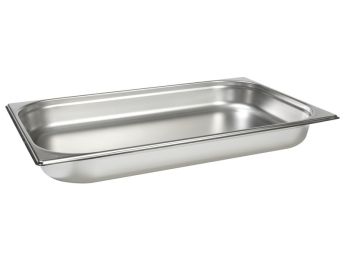 BAC GASTRONORME INOX 1/1 prof 6,5 cm