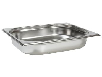 BAC GASTRONORME INOX 1/2 prof 6,5 cm