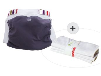 COUCHE LAVABLE P'TIT DESSOUS Petit Pea T3 + 2 INSERTS Petit Pea