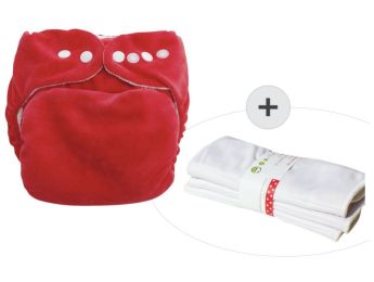 COUCHE LAVABLE P'TIT DESSOUS So bambou Taille unique + 3 INSERTS So Easy
