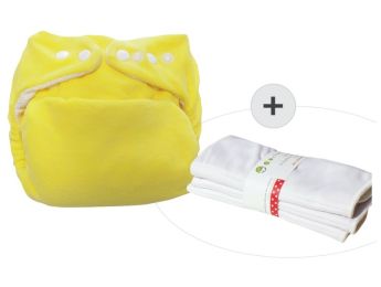 COUCHE LAVABLE P'TIT DESSOUS So bambou Taille unique + 3 INSERTS So Easy