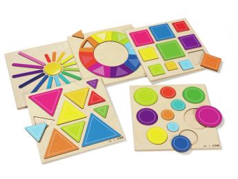 MAXI-SET GEOMETRISCHE STECKSPIELE