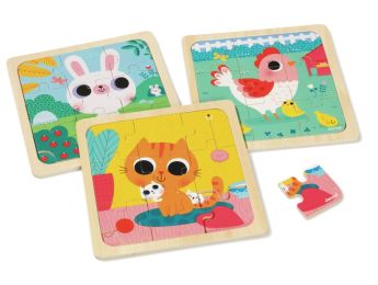 MAXI LOT PUZZLES BOIS