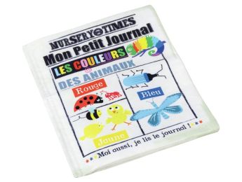 LIVRE D'ÉVEIL PETIT JOURNAL Les couleurs