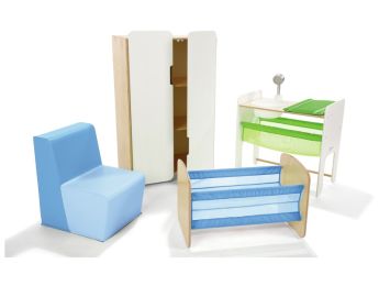 KIT CHAMBRE ÉQUIPÉE pour poupée