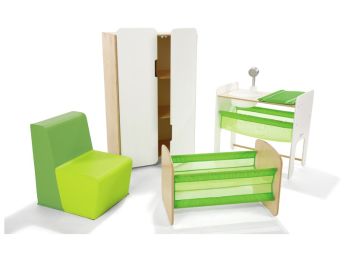 KIT CHAMBRE ÉQUIPÉE pour poupée