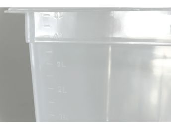BEHÄLTER AUS POLYPROPYLEN 1/3 Tiefe 15 cm