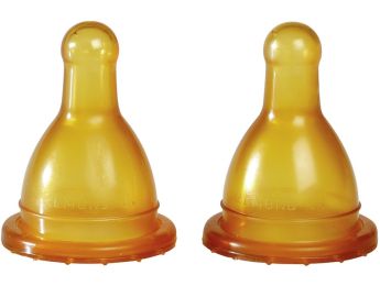 TÉTINES CAOUTCHOUC Débit constant 0-4 mois