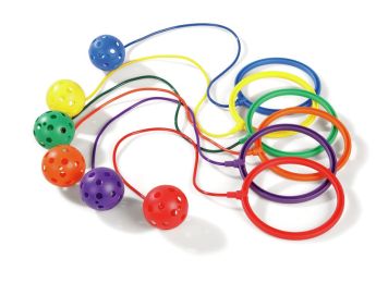 BALLE AU PIED En plastique