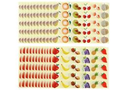 GOMMETTES IMAGES Les fruits