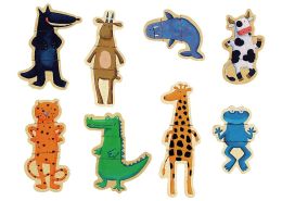 MAGNETIC PUZZLE FUNNY ANIMALS