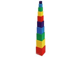 TRAY PUZZLE Montessori-inspired CUBE TOWER