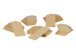 MAXI PACK OF SHORT WOODEN PLACARD