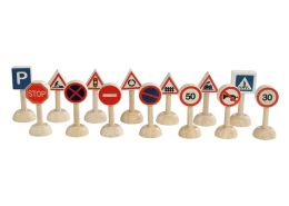 14 ROAD SIGNS