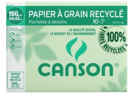 POCHETTE CANSON Papier à grain A4+ 160 g