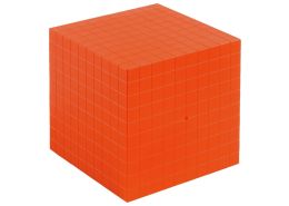BASIS 10 Veelkleurig Grote kubus duizendtal