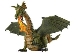 WINGED DRAGON WITH FLAME FIGURINE