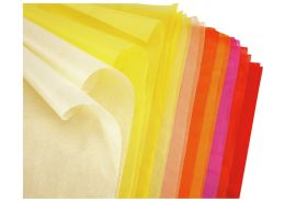 SHEETS OF TISSUE PAPER 18 g Warm colours