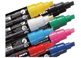 POSCA PAINT MARKERS Wide bevelled tip