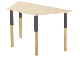 LAMINATED TABLE TOP With adjustable feet - 120 x 60 cm