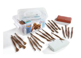 MODELLING CLAY Pack of 3.5 kg + Chisels