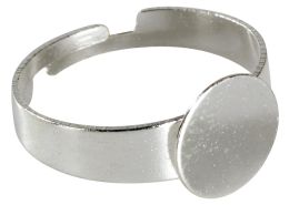 ADJUSTABLE RING WITH PLATE
