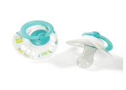 NUK PHYSIOLOGICAL PACIFIERS 0-6 MONTHS