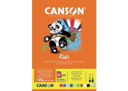 CANSON PACK OF COLOURED PAPER 120 g Classic colours