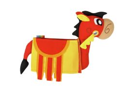3D-VERKLEEDKLEREN Het paard van Lancelot