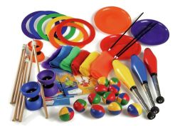 Beginners' juggling kit for 15 children