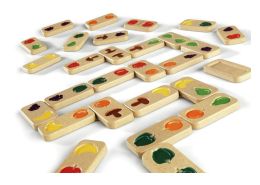 DOMINOES RELIEF Eco-designed fruit and vegetables.