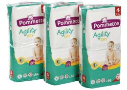 COUCHES JETABLES Pommette 3 PACKS Taille 4 - 7/18 kg