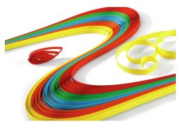 PAPER STRIPS FOR QUILLING Bright colours