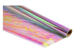 ROLL OF IRIDESCENT PAPER