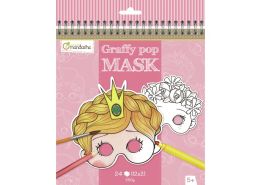 BOOK OF MASKS TO DECORATE Princesses