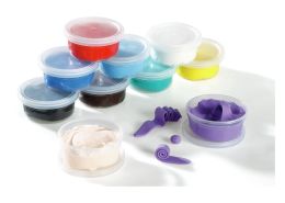 Silk Clay MODELLING CLAY Set of 400 g Dark colours