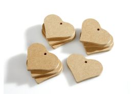 WOODEN SHAPES TO DECORATE Hearts