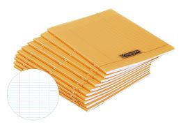 POLYPRO EXERCISE BOOKS 17 x 22cm - 48 pages - 90g Graph paper (large squares)
