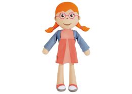 SWEETY DOLL Lola in pinafore dress outfit