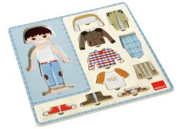 LIFT-OUT PUZZLE LEARNING TO DRESS Little boy
