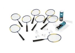 Mini racket BADMINTON KIT for 8 children