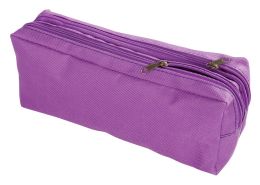 PENCIL CASE WITH 2 COMPARTMENTS