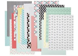 SHEETS OF FANTASY PAPER Geometric shapes