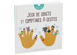 LIVRE CD JEUX DE DOIGTS ET COMPTINES À GESTES