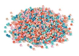 PASTEL CYLINDRICAL BEADS